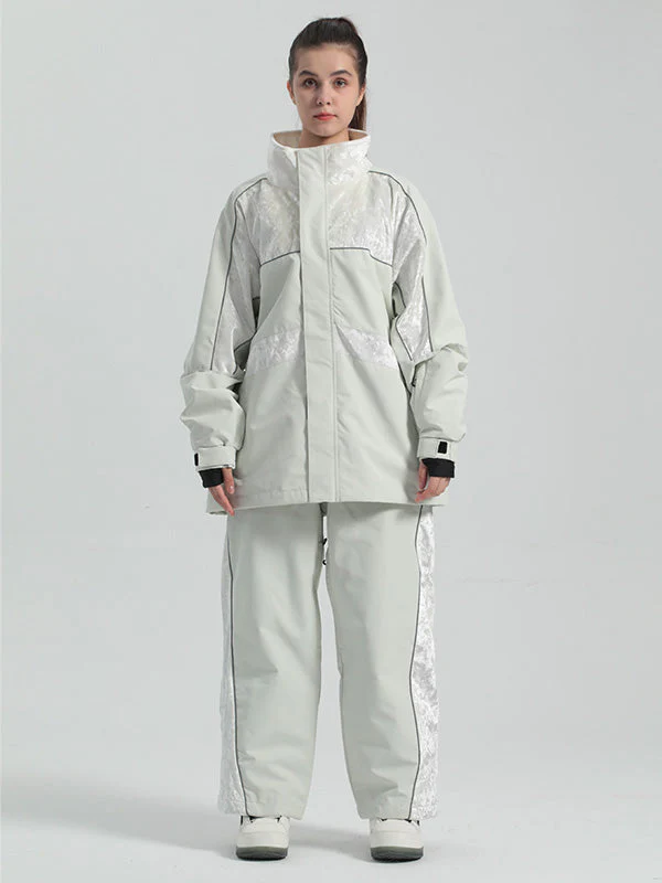 Women's Gsou Snow Flair Freestyle Snow Jacket & Pants Sets - Image 12