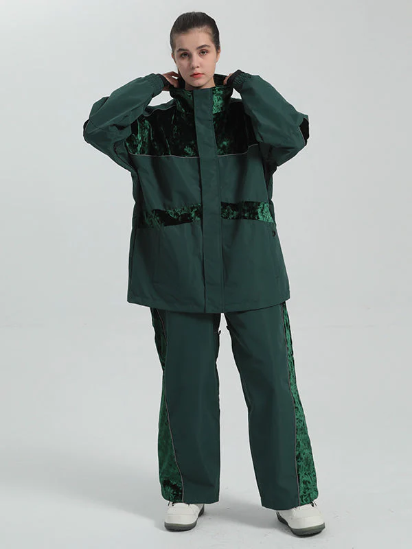 Women's Gsou Snow Flair Freestyle Snow Jacket & Pants Sets - Image 4