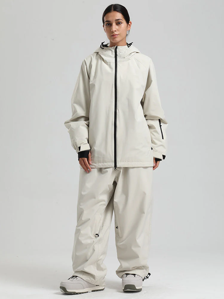 Women's Gsou Snow Mountain Chill FlexStyle Urban Terrain Snowboard Suits - Image 3