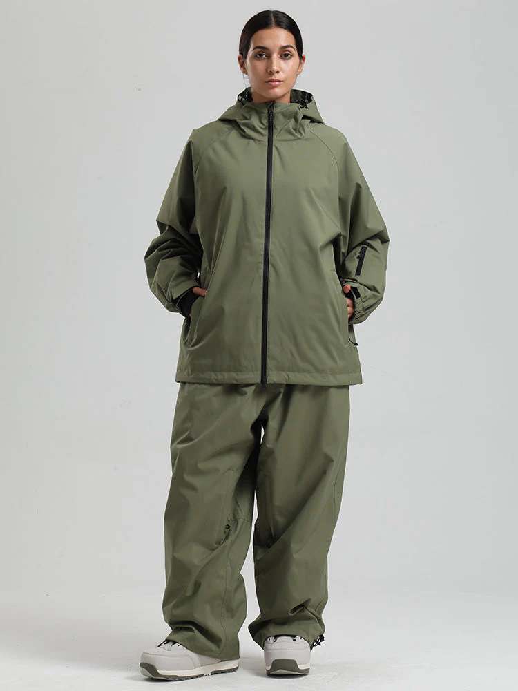 Women's Gsou Snow Mountain Chill FlexStyle Urban Terrain Snowboard Suits - Image 7