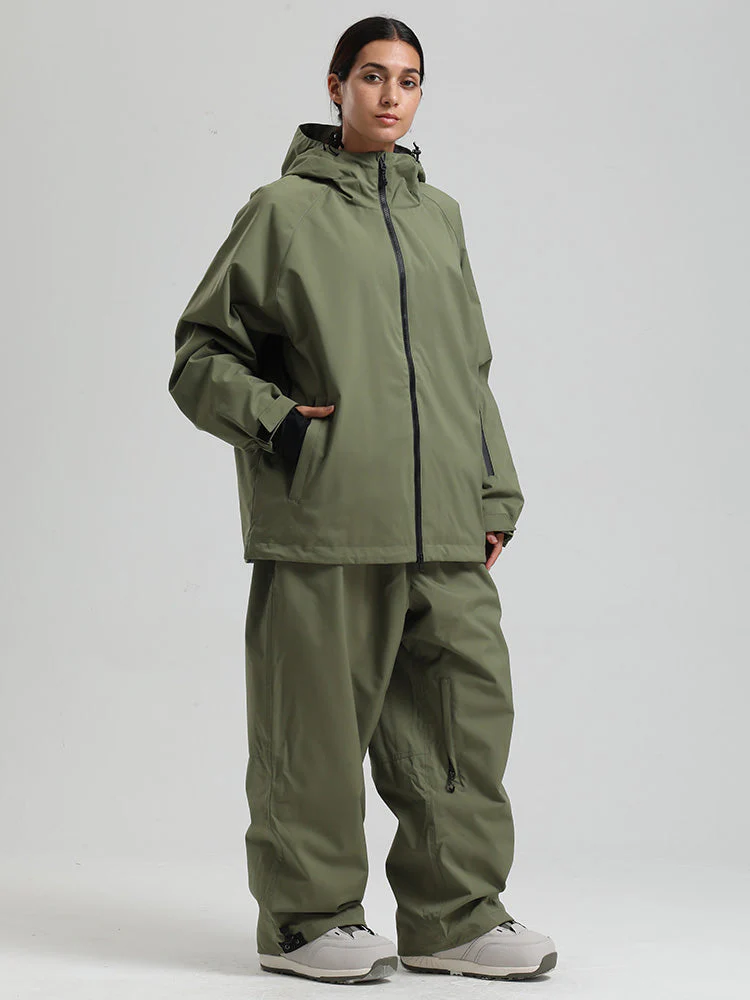 Women's Gsou Snow Mountain Chill FlexStyle Urban Terrain Snowboard Suits - Image 9