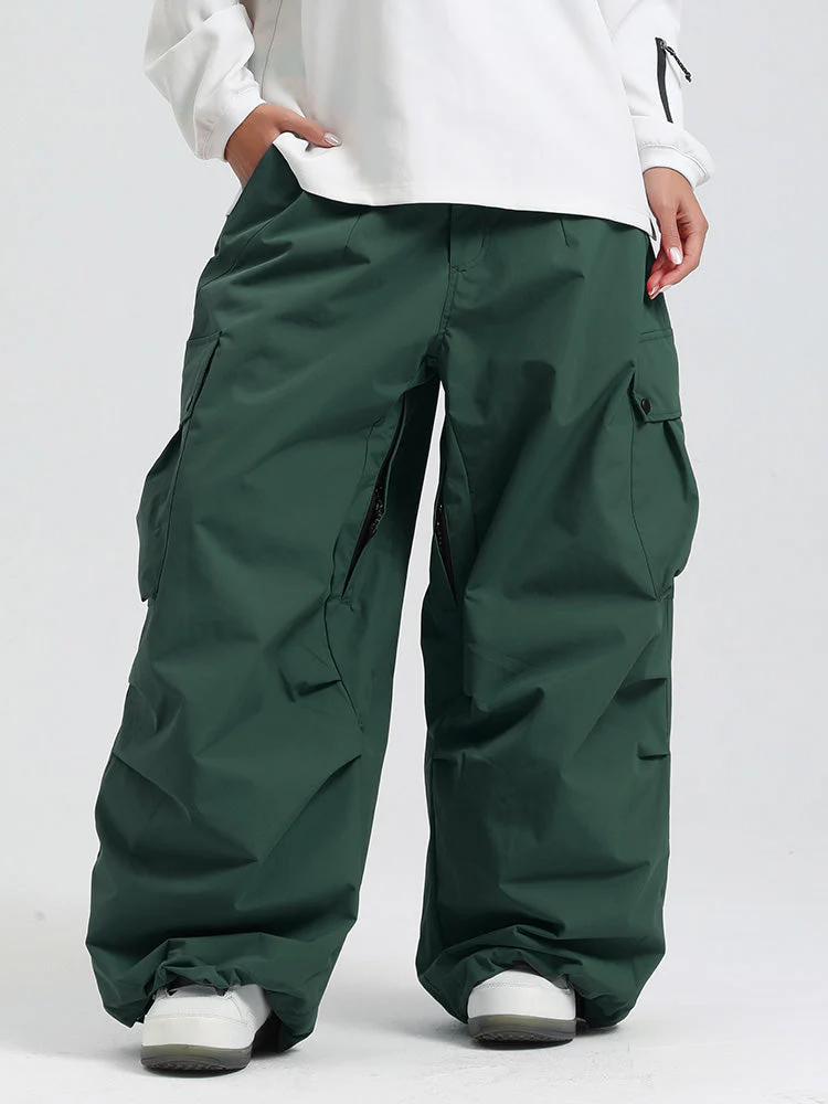 Women's Gsou Snow Mountain Chill Freestyle Baggy Snowboard Pants - Image 21