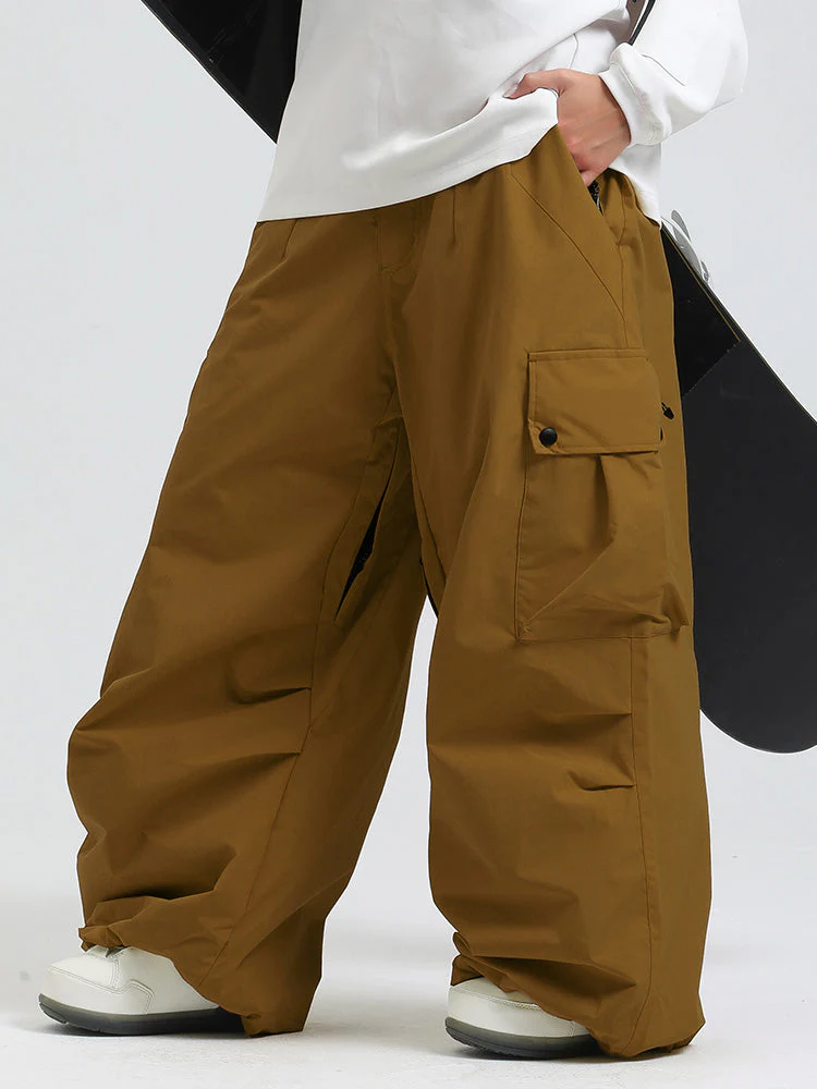 Women's Gsou Snow Mountain Chill Freestyle Baggy Snowboard Pants - Image 9