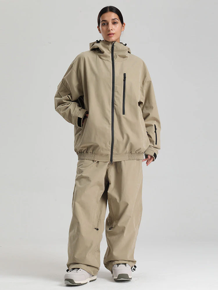 Women's Gsou Snow Mountain Freestyle SnowFlex Street Hybrid Snowboard Suits - Image 6