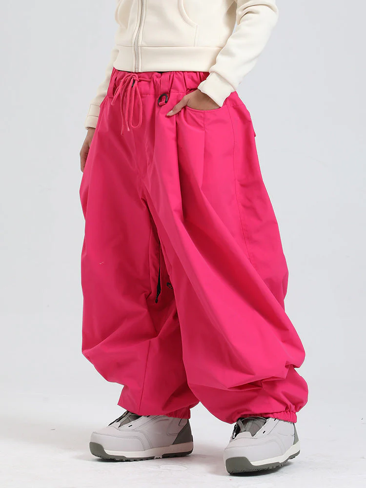 Women's Gsou Snow Park Pro Shredders Super Baggy Snow Pants - Image 3