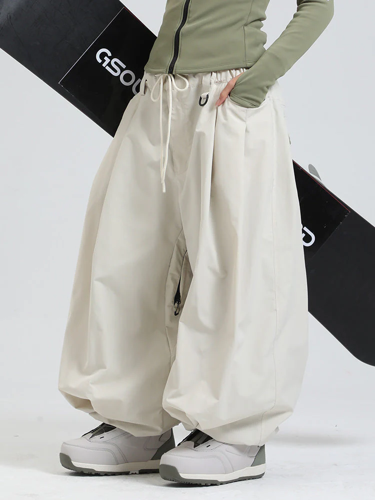 Women's Gsou Snow Park Pro Shredders Super Baggy Snow Pants - Image 7