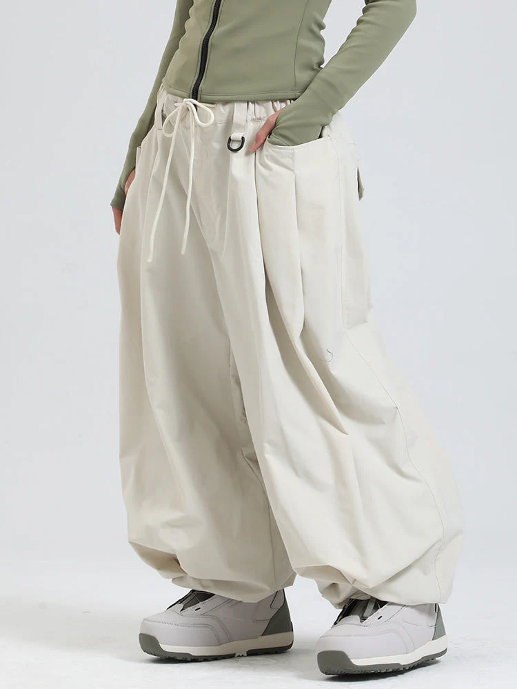 Women's Gsou Snow Park Pro Shredders Super Baggy Snow Pants - Image 9