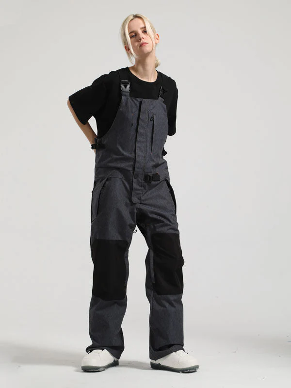 Women's Gsou Snow Winter Ranger Snow Bibs - Image 11