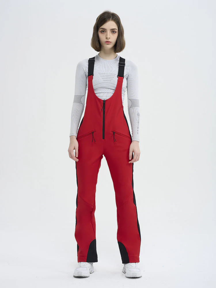 Women's High Experience Tailored Flex Flare Ski Bibs Overalls - Image 4
