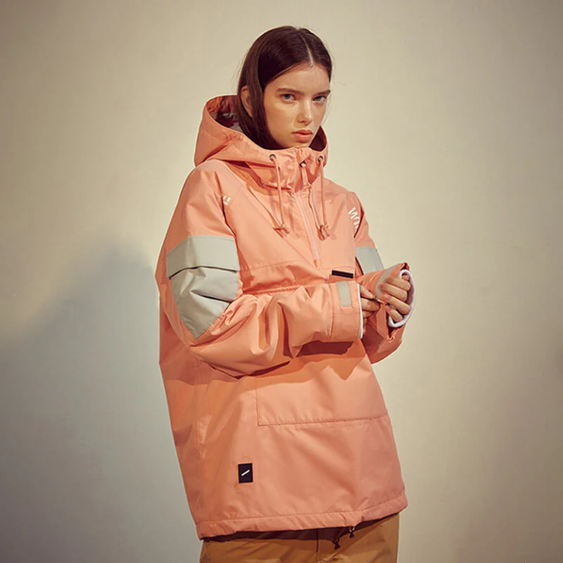 Women's Holiday Forever Young Cargo Anorak Snow Jacket - Image 5