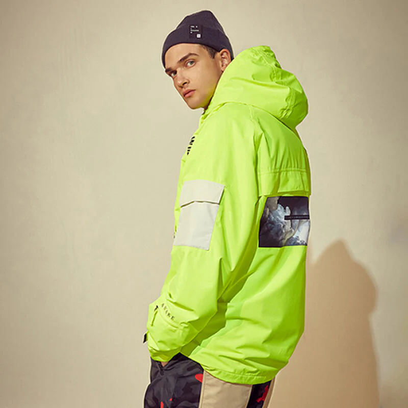 Women's Holiday Forever Young Cargo Anorak Snow Jacket - Image 9