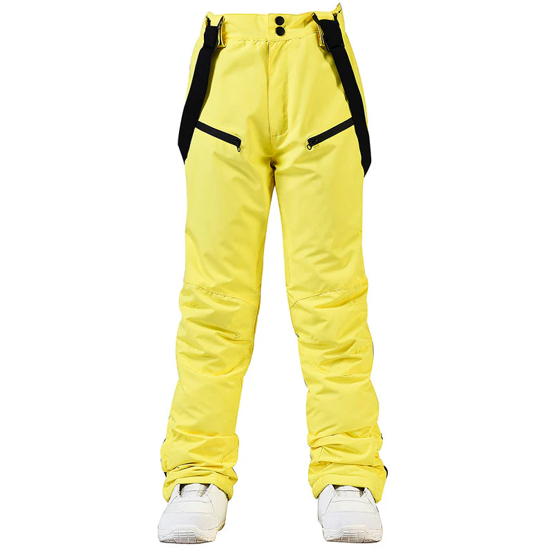 Women's Insulated Ice Queen Winter Snow Pants Ski Bibs - Image 9