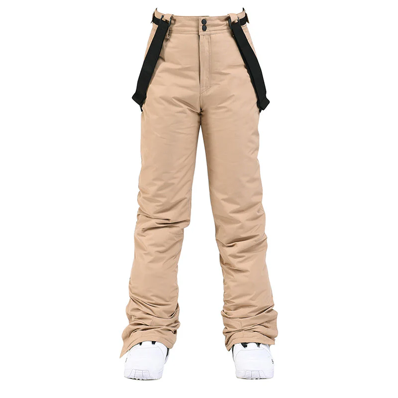 Women's Insulated Mountains Aurora Winter Snow Pants Ski Bibs - Image 5