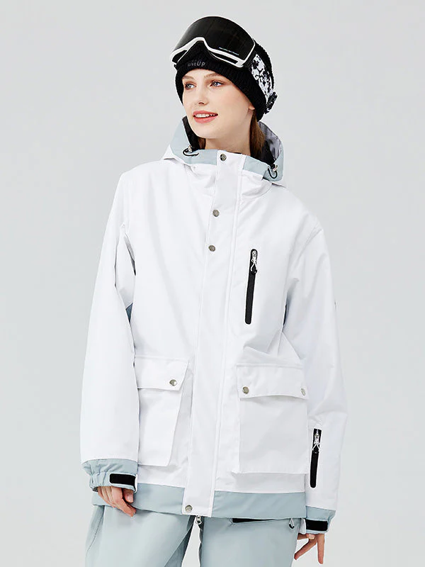 Women's Insulated Winter Mountain Dope Ski Snowboard Jacket - Image 4