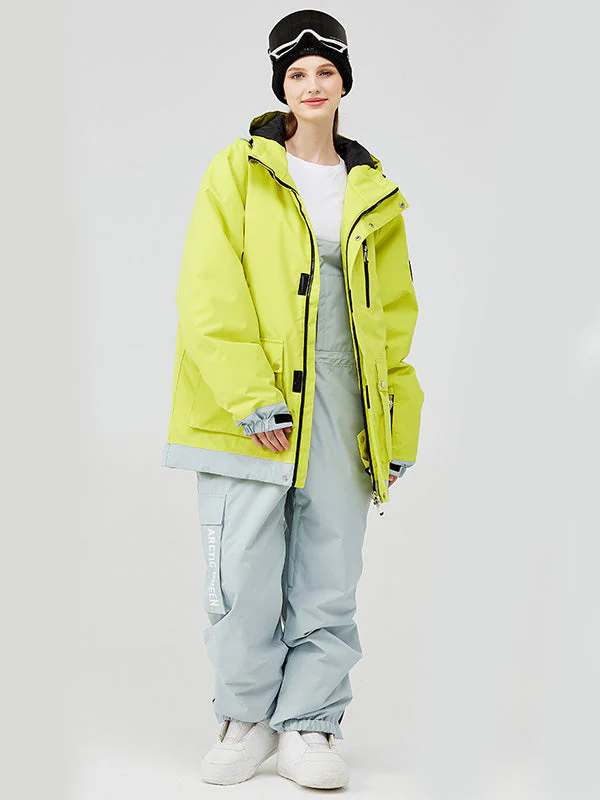 Women's Insulated Winter Mountain Dope Ski Snowboard Jacket & Pants Set - Image 3