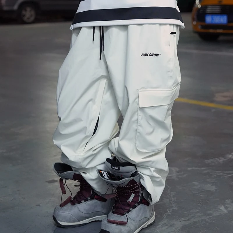 Women's John Snow 3L Baggy Cargo Snow Pants - Image 2