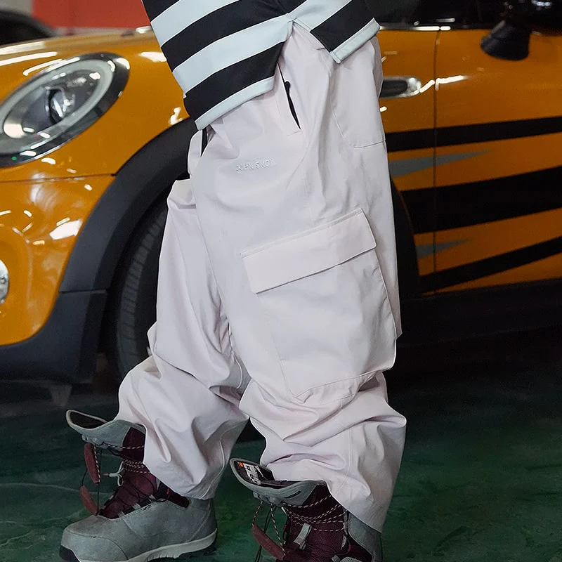 Women's John Snow 3L Baggy Cargo Snow Pants - Image 9