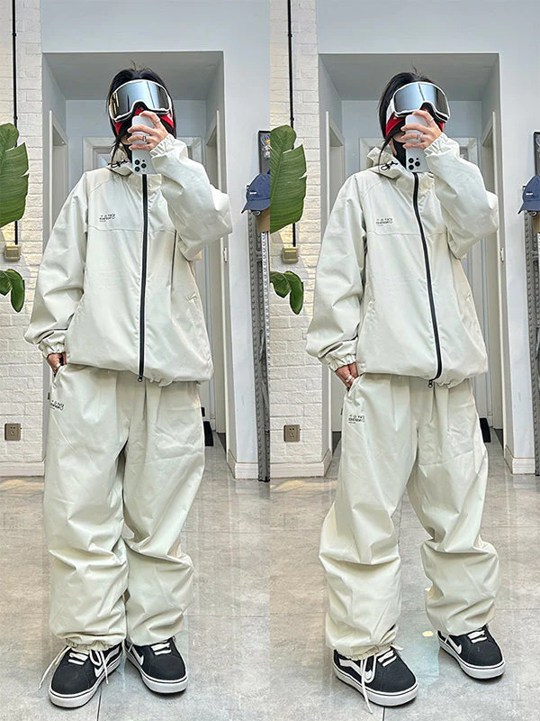 Women's John Snow All Weather Outdoor Sports Waterproof Two Piece Snowsuits - Image 2