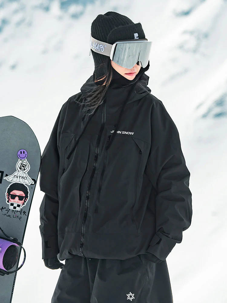 Women's John Snow Alpine Breaker All-Weather Ski Snowboard Jacket - Image 3