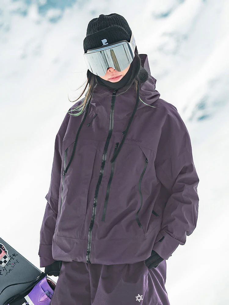 Women's John Snow Alpine Breaker All-Weather Ski Snowboard Jacket - Image 6
