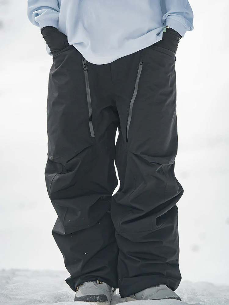 Women's John Snow Backcountry-Ready Baggy Cargo Snow Pants - Image 5