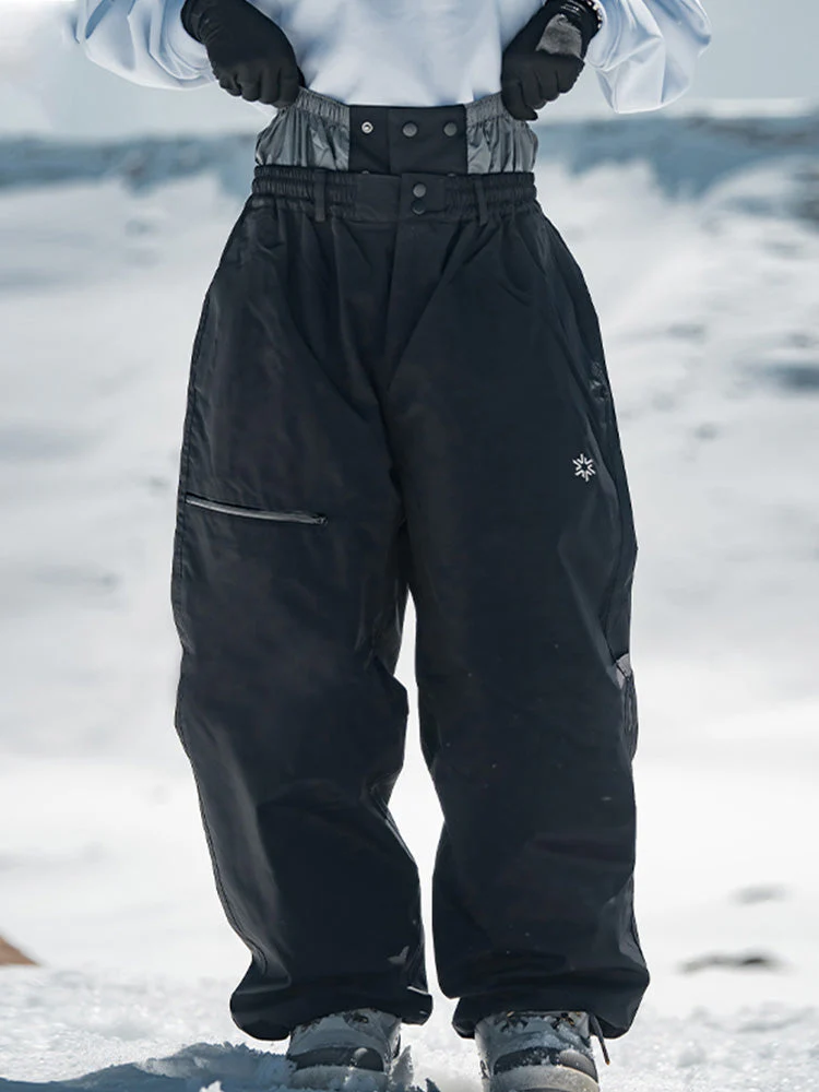 Women's John Snow ChillMotion All-Weather Baggy Cargo Snowboard Pants - Image 4