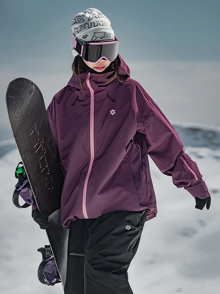 Women's John Snow ChillMotion All-Weather Baggy Snowboard Jacket - Image 3