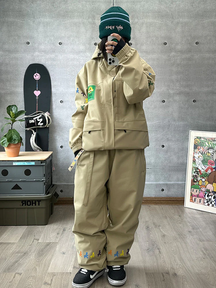 Women's John Snow Street Fusion WIP Baggy Cargo Snow Suit - Image 3
