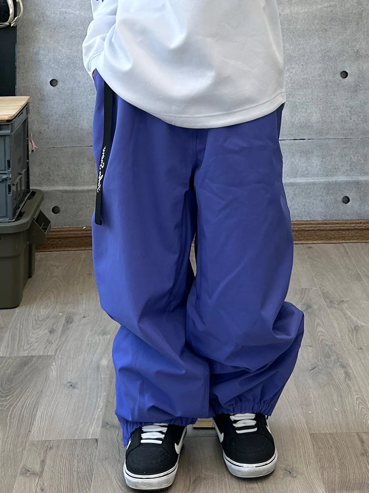 Women's Unisex SnowBound Urban Flex Oversize Cargo Snow Pants - Image 21