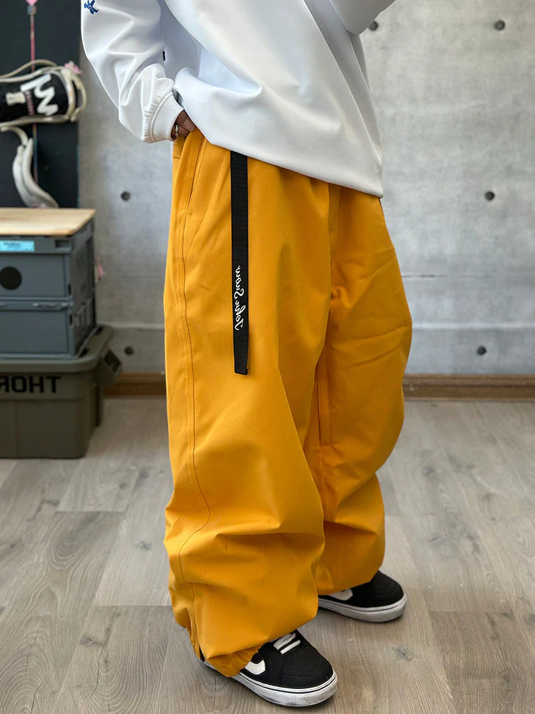 Women's Unisex SnowBound Urban Flex Oversize Cargo Snow Pants - Image 3