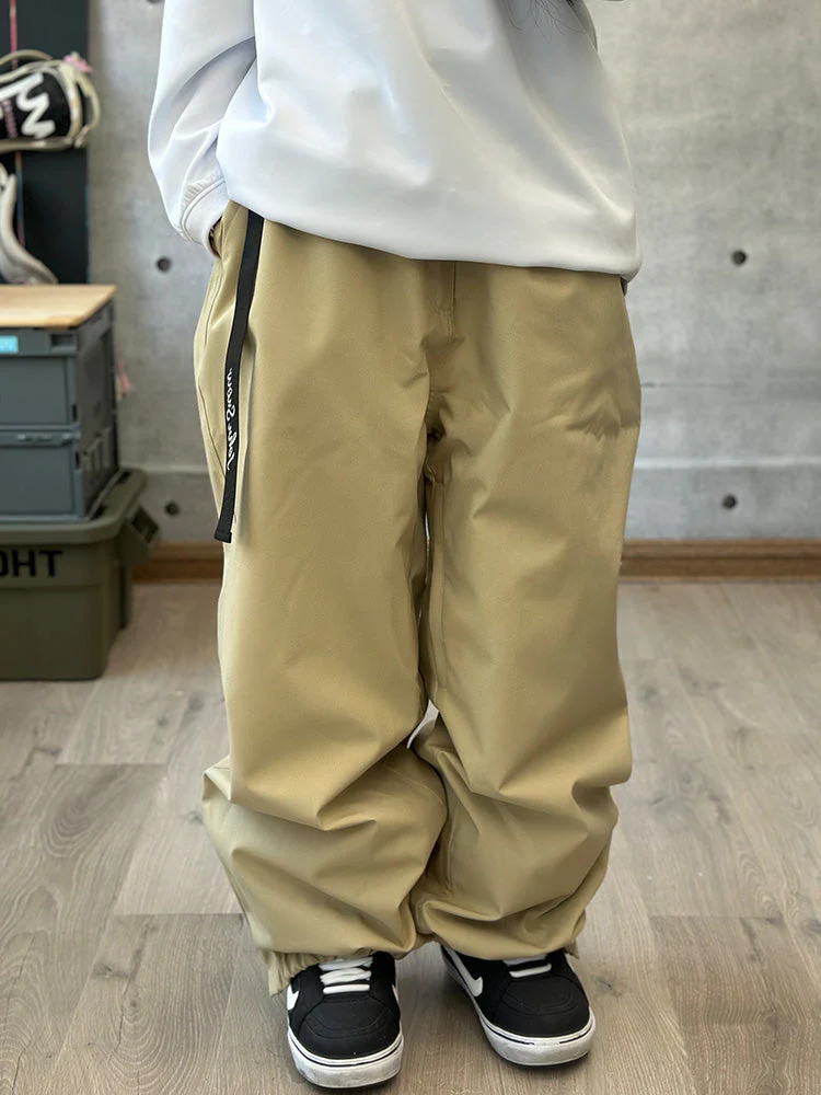 Women's Unisex SnowBound Urban Flex Oversize Cargo Snow Pants - Image 9