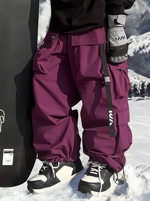 Women's Keep Money Mountain Chill Baggy Snow Pants - Image 2