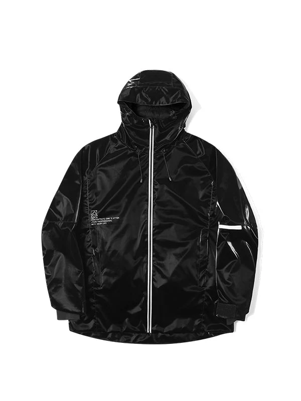 Women's Mountain Beast Black Paint Graphene 3L Snow Jackets - Image 3