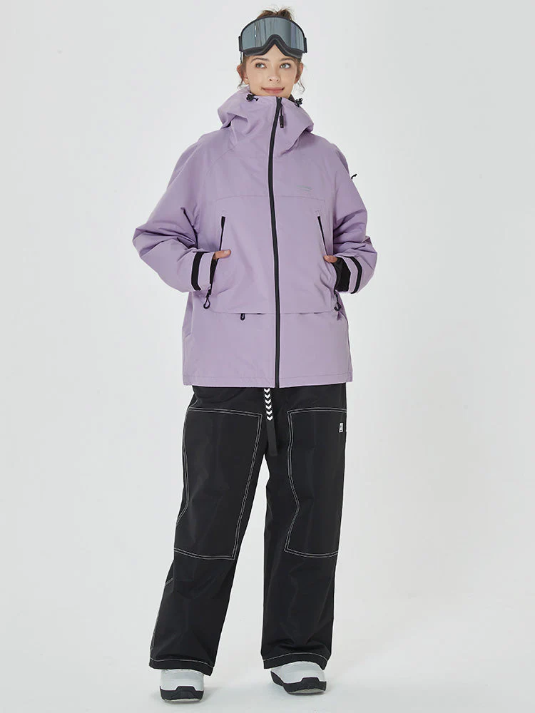Women's Mountain Breaker Thermal Insulated Ski Suit Anorak Snow Jacket & Pants Set - Image 16