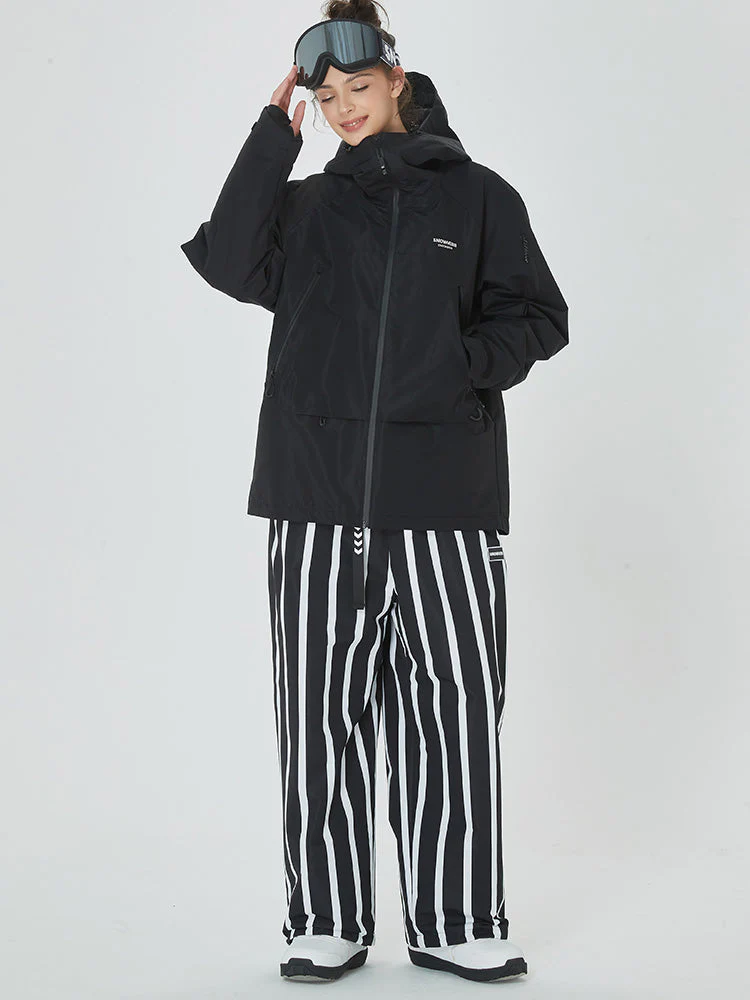 Women's Mountain Breaker Thermal Insulated Ski Suit Anorak Snow Jacket & Pants Set - Image 2