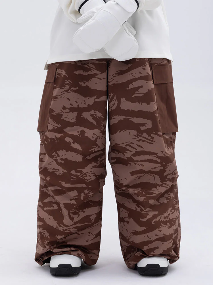 Women's Mountain Chill Freestyle Prime Baggy Camo Snowboard Pants - Image 4