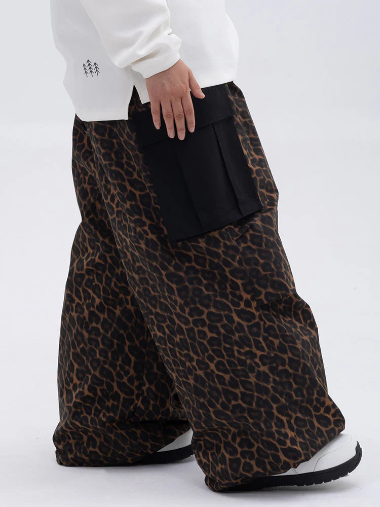 Women's Mountain Chill Freestyle Prime Baggy Camo Snowboard Pants - Image 9