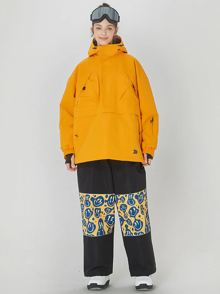 Women's Mountain Freerider Baggy Anorak Snowboard Jacket & Pants Set - Image 4