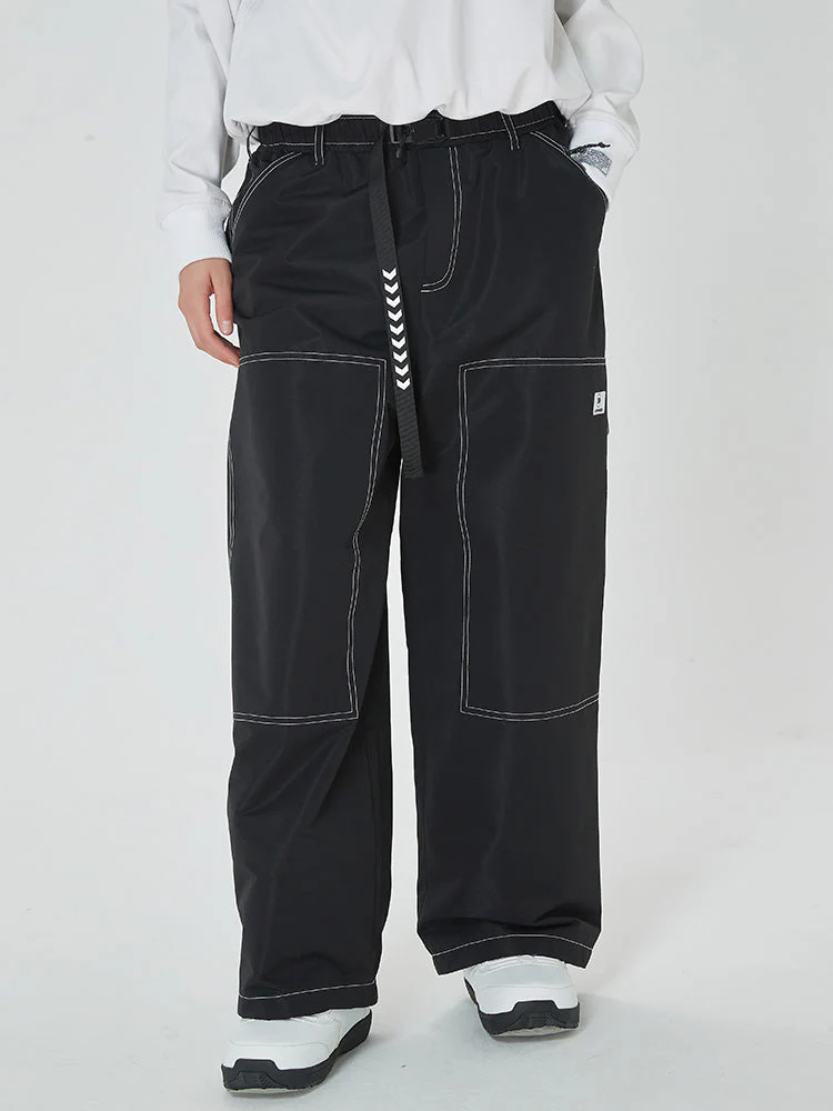 Women's Mountain Freerider Freestyle Baggy Snowboard Pants - Image 8