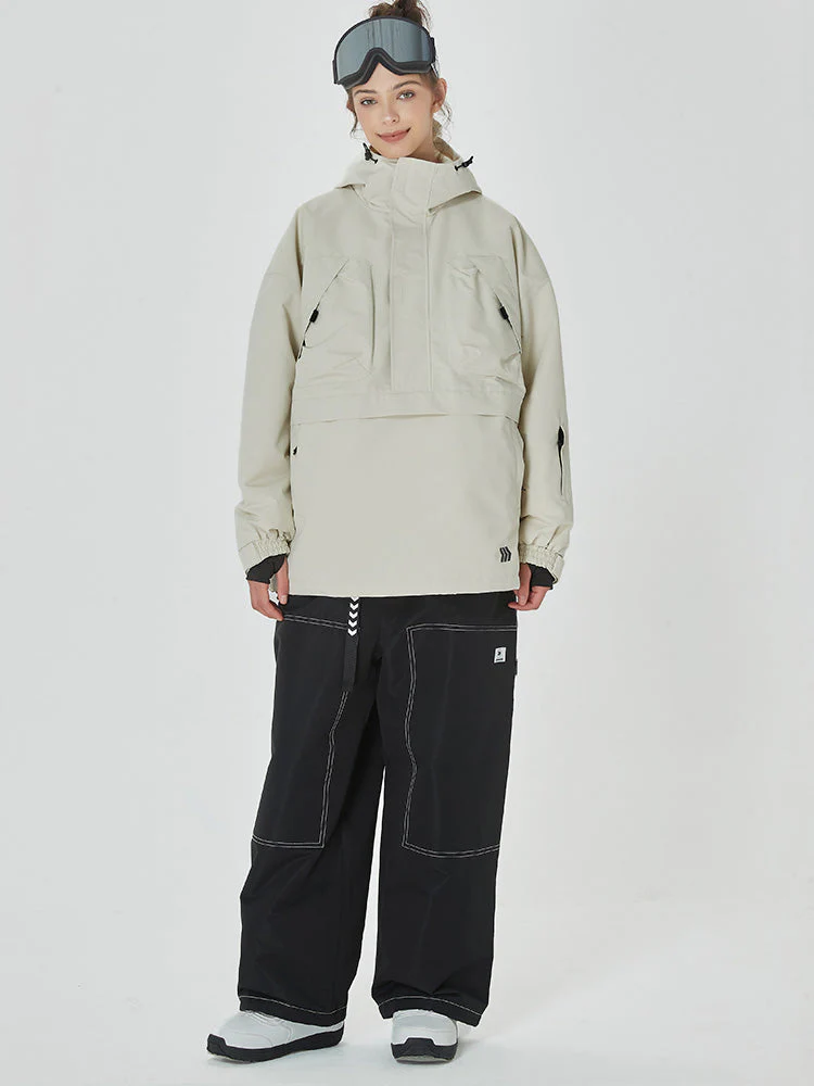 Women's Mountain Freerider Freestyle Snowsuits Anorak Snowboard Jacket & Pants - Image 9