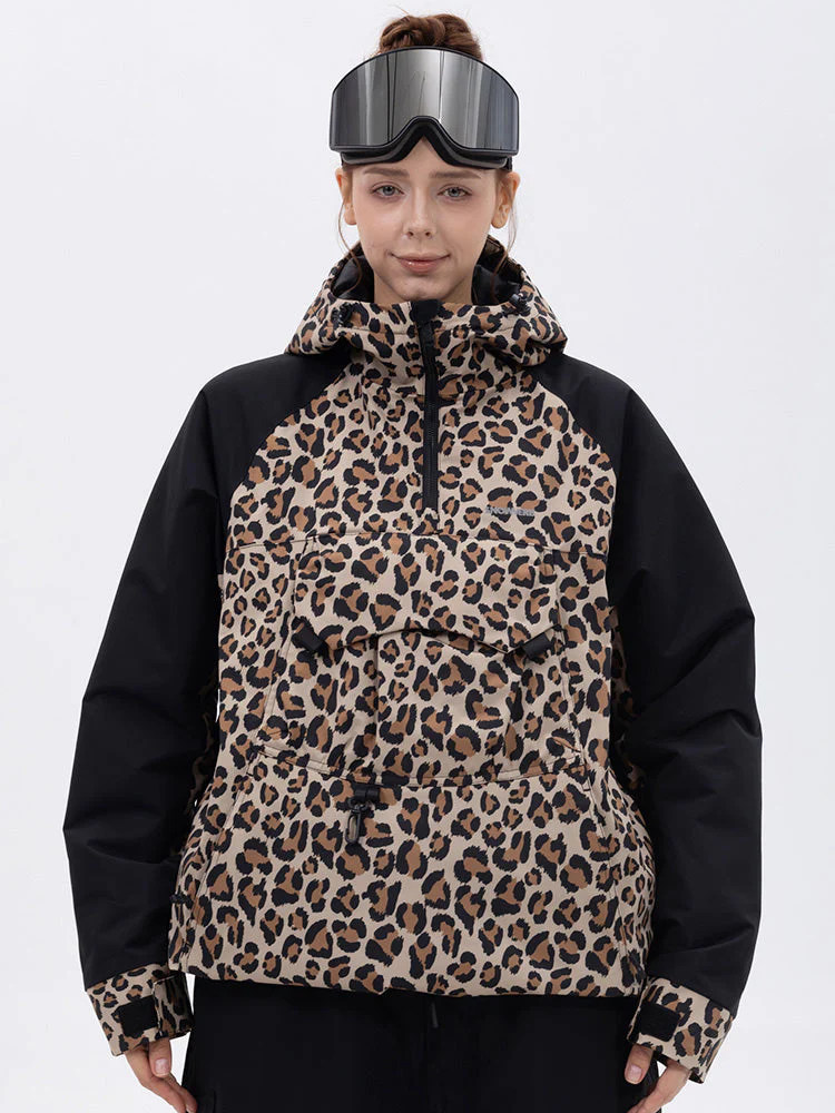 Women's Mountain Freestyle Cargo Pocket Bomber Snowboard Jacket - Image 8