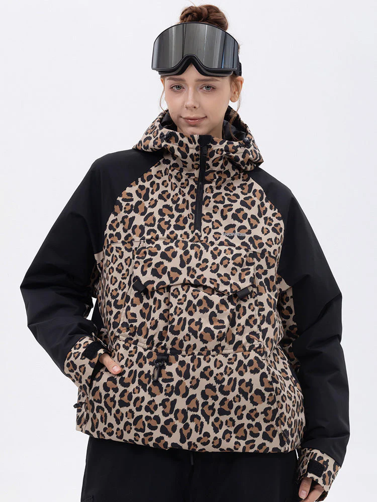 Women's Mountain Freestyle Cargo Pocket Bomber Snowboard Jacket - Image 9