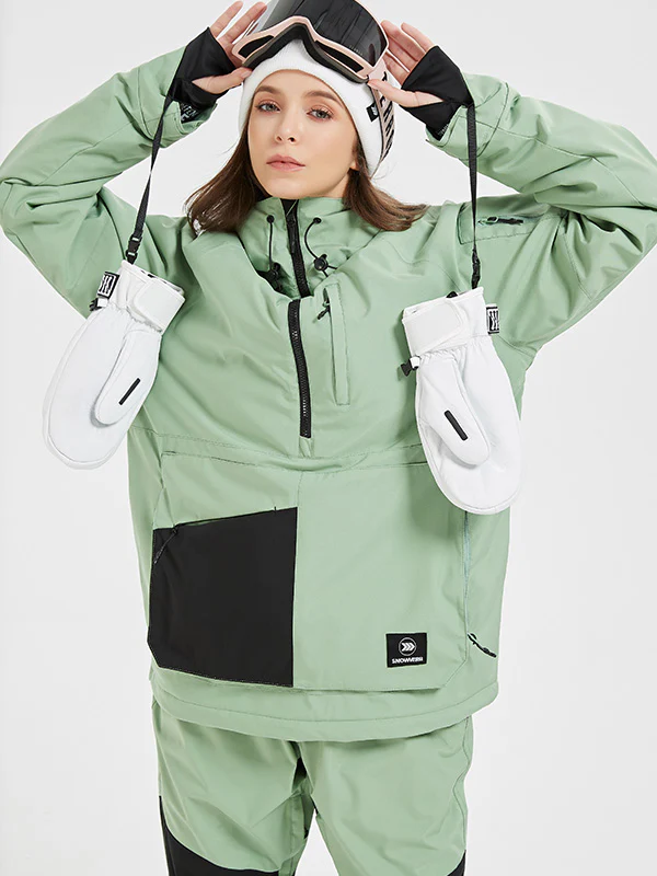 Women's Mountain Pro Anorak Waterproof Snow Jacket - Image 16