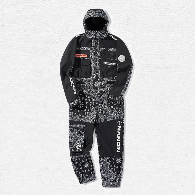 Women's Nandn Field Cargo Snowsuit One Piece - Image 9