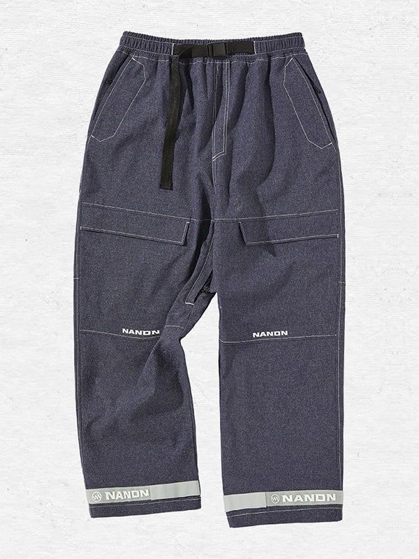 Women's Nandn Mountain Beast Denim Prime Baggy Snowboard Pants - Image 2