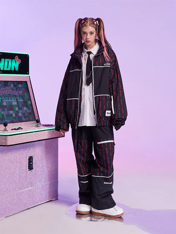 Women's Nandn Print Snowboard Jacket - Image 4