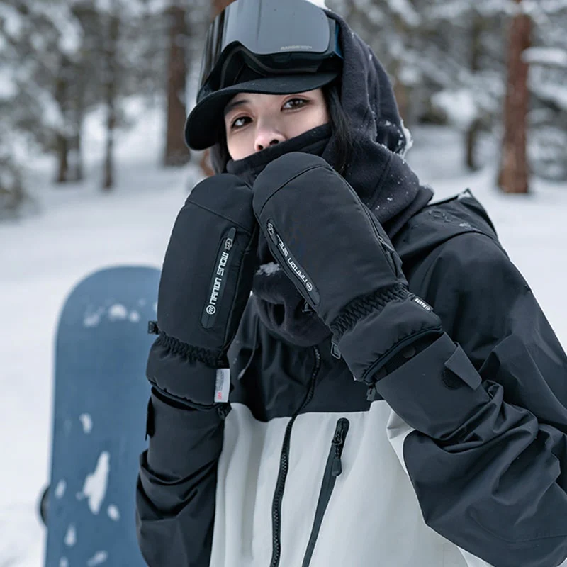 Women's Nandn Winter Mountain Shred All Weather Snow Mittens - Image 9