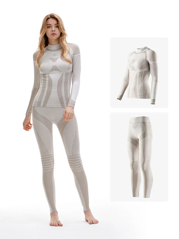 Women's Nandn Winter Sports Warm Performance Baselayer Set - Image 5
