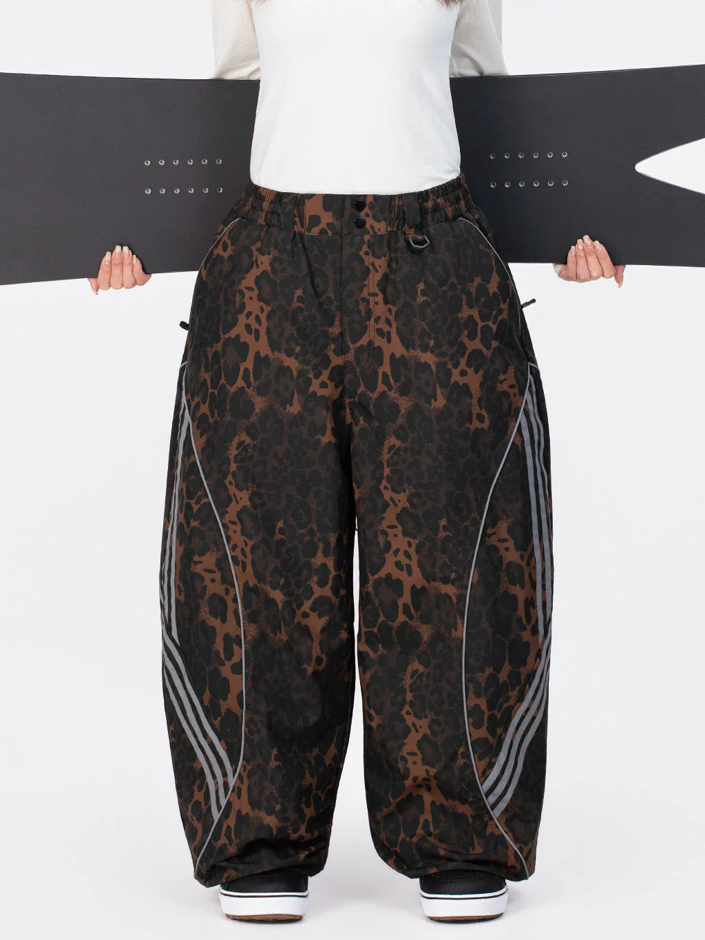 Women's Nightline Park Rider Reflective Curve Baggy Snow Pants - Image 42