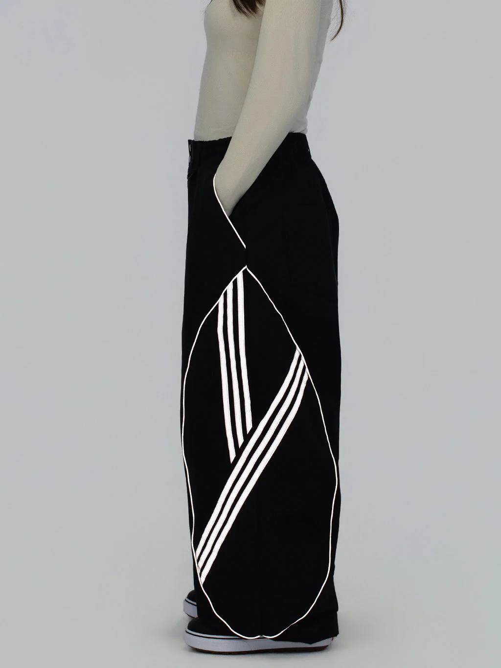 Women's Nightline Park Rider Reflective Curve Baggy Snow Pants - Image 7